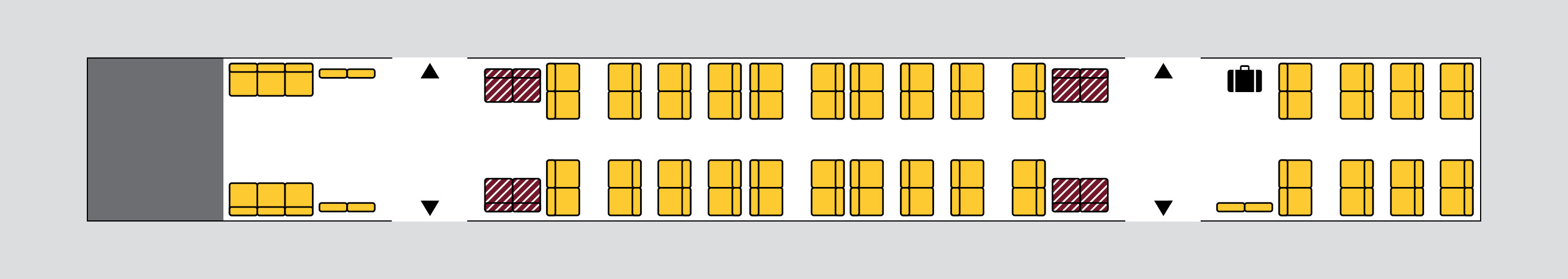 Carriage 1 layout