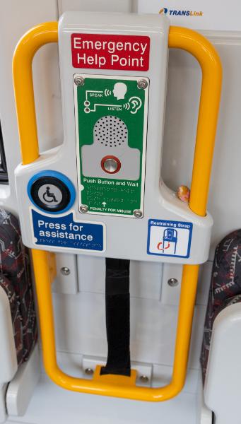 Customer/disability assistance point onboard